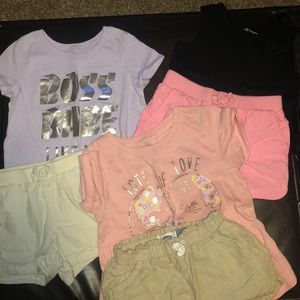 Toddle girl summer outfits